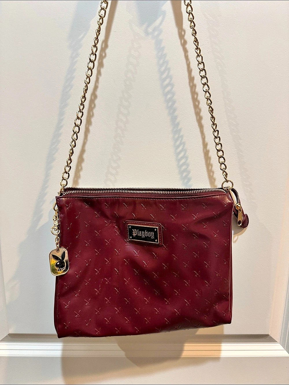 Playboy Purple Crossbody Bag